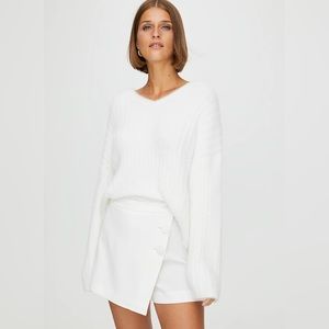 ARITZIA BABATON button skort size 2